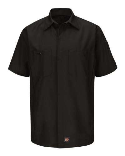 Red Kap SY20 Short Sleeve Automotive Crew Shirt