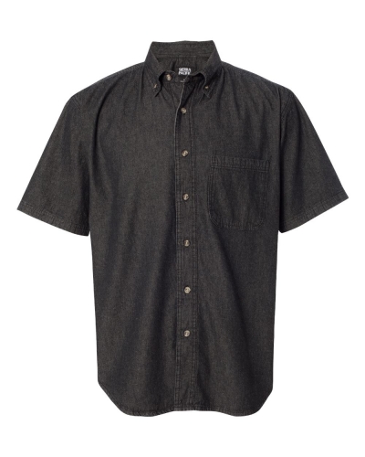 Sierra Pacific 0211 Denim Short Sleeve Shirt