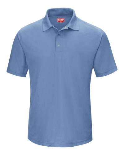 Red Kap SK74 Short Sleeve Performance Knit Gripper-Front Polo