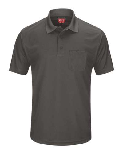 Red Kap SK98 Short Sleeve Performance Knit Pocket Polo