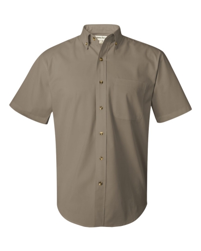 FeatherLite 0281 Short Sleeve Stain-Resistant Twill Shirt