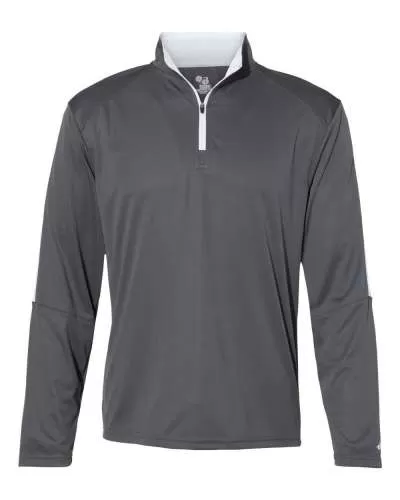 Badger 4106 Sideline Quarter-Zip Pullover