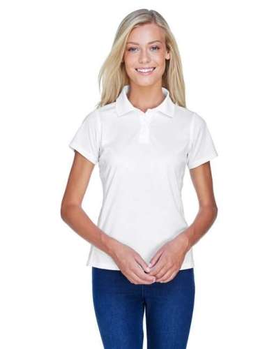 Harriton M315W Ladies' 4 oz. Polytech Polo