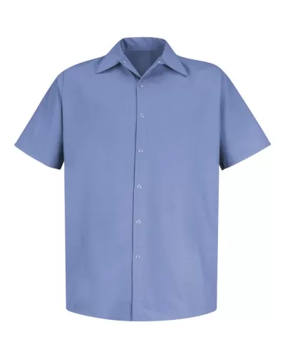 Red Kap SP26 Specialized Short Sleeve Pocketless Work Shirt