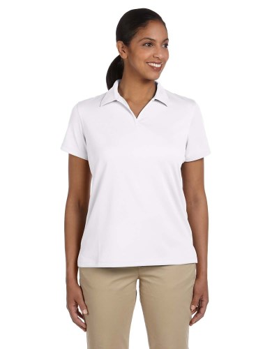 Harriton M353W Ladies' Double Mesh Polo