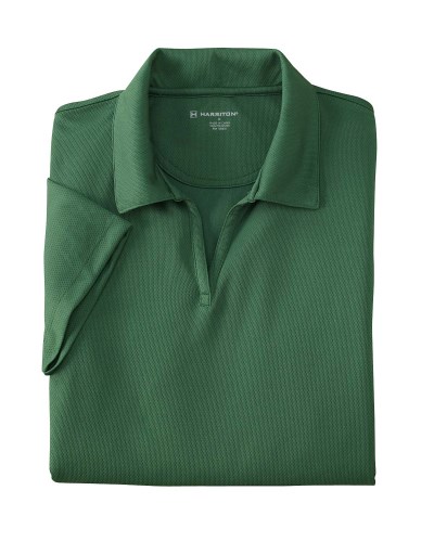 Harriton M353W Ladies' Double Mesh Polo