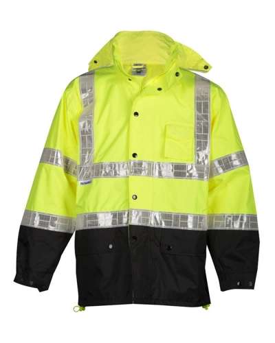 ML Kishigo RWJ100-101 Storm Stopper Pro Rainwear Jacket