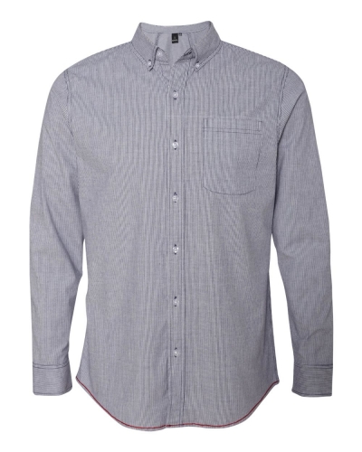 Burnside 8259 Stretch Stripe Long Sleeve Shirt