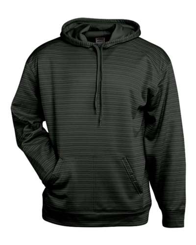 Badger 1425 Striped Hooded Sweatshirt