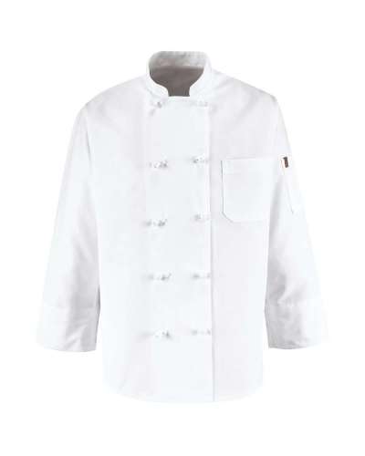 Chef Designs 0421 Ten Knot Button Chef Coat