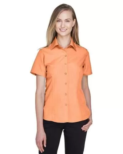 Harriton M560W Ladies' Barbados Textured Camp Shirt