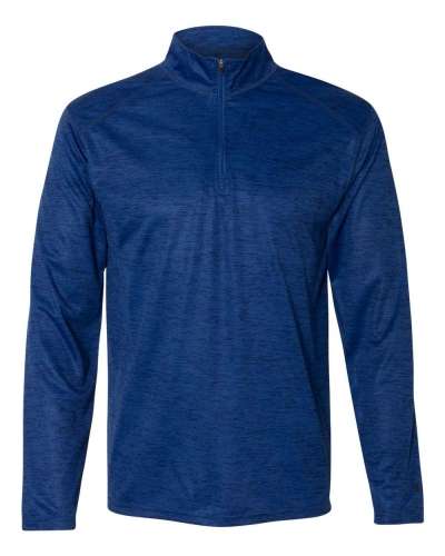 Badger 4172 Tonal Blend Quarter-Zip Pullover