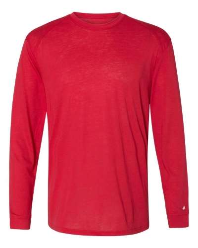 Badger 4944 Triblend Performance Long Sleeve T-Shirt