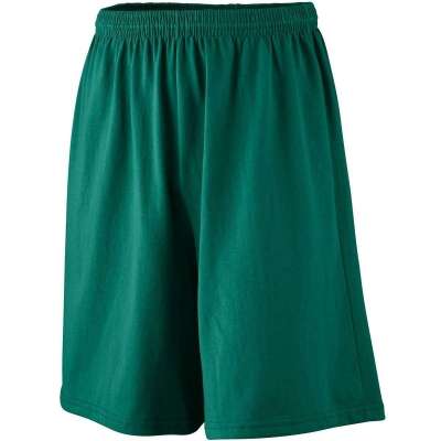 Augusta Sportswear 915 Adult Longer-Length Jersey Short