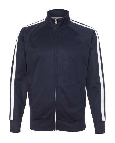 Independent Trading Co. EXP70PTZ Lightweight Poly-Tech FULL-Zip Track Jacket