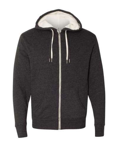 Independent Trading Co. EXP90SHZ Unisex Sherpa-Lined Hooded Sweatshirt