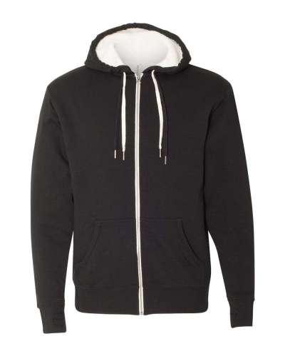 Independent Trading Co. EXP90SHZ Sherpa-Lined Hooded Sweatshirt