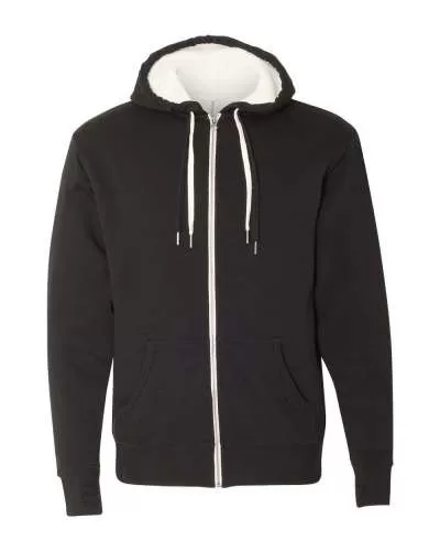 Independent Trading Co. EXP90SHZ Sherpa-Lined Hooded Sweatshirt