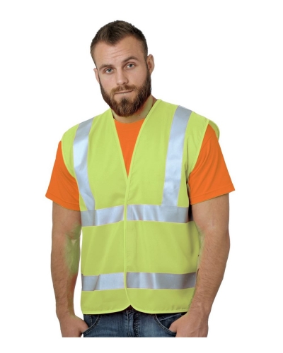 Bayside 3789 USA-Made Economy Class 2 ANSI Vest