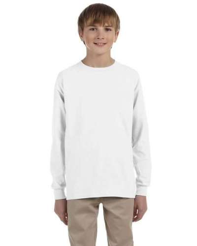 Jerzees 29BL Youth 5.6 oz. DRI-POWER® ACTIVE Long-Sleeve T-Shirt