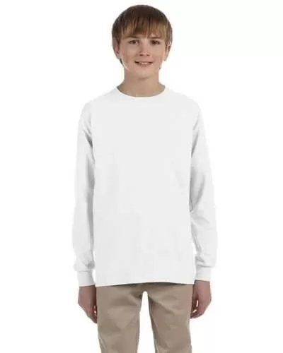 Jerzees 29BL Youth 5.6 oz. DRI-POWER® ACTIVE Long-Sleeve T-Shirt
