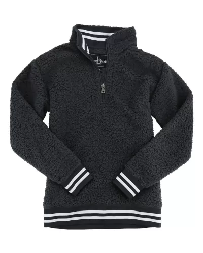 Boxercraft Q20 Varsity Sherpa Quarter-Zip Pullover