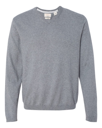 Weatherproof 151377 Vintage Cotton Cashmere V-Neck Sweater