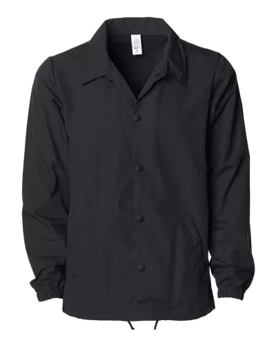 Independent Trading Co. EXP99CNB Water-Resistant Windbreaker Coach’s Jacket