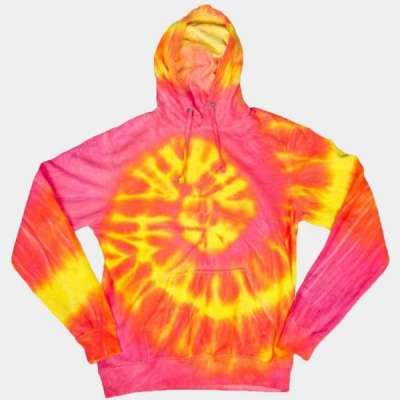 Dyenomite 854WA Wave Tie Dye Hoodie