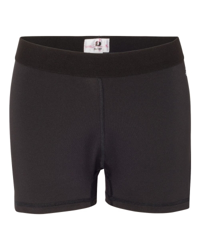 Badger 4629 Women's 3" Pro-Compression Shorts