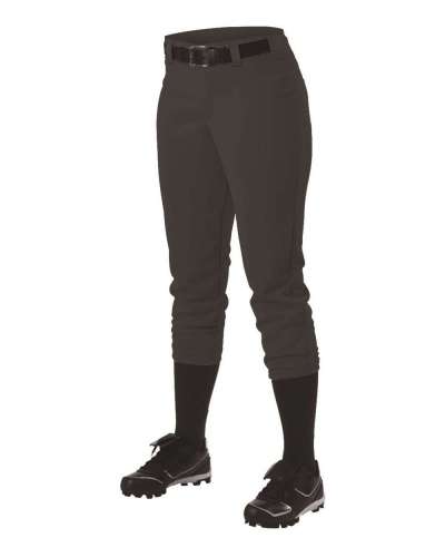 Alleson Athletic A00068 Women's Belt Loop Fast-Pitch Pants