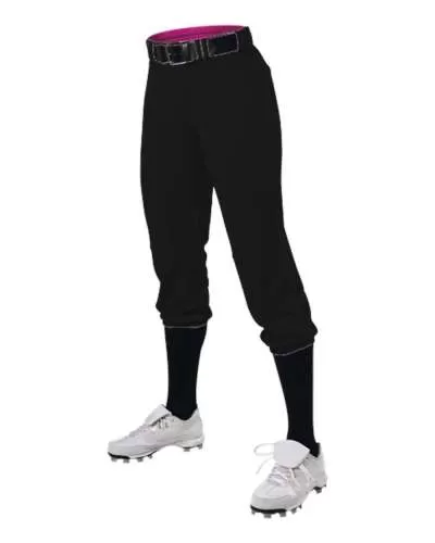 Alleson Athletic A00280 Women's Belted Speed Premium Fastpitch Pant
