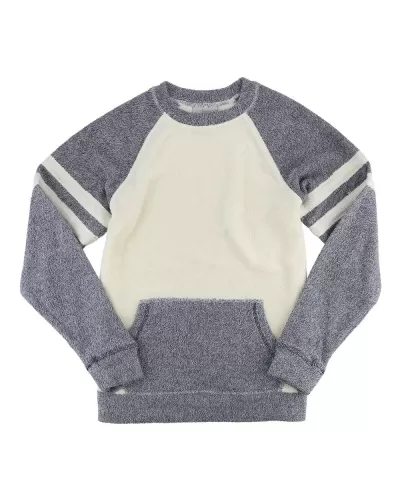 Boxercraft L04 Women's Cozy Contrast Fleece Pullover