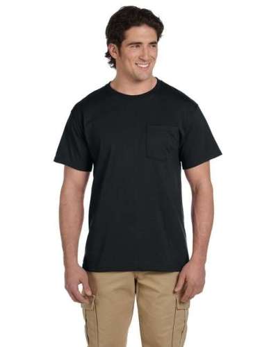 Jerzees 29P Adult DRI-POWER ACTIVE Pocket T-Shirt