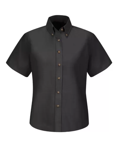 Red Kap SP81EXT Women's Poplin Dress Shirt Extended Sizes