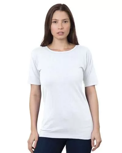 Bayside 3300 Women's USA-Made Scoop Neck T-Shirt