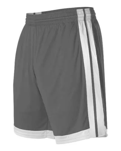Alleson Athletic A00132 Women's Single Ply Basketball Shorts