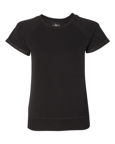 Boxercraft R32 Women's Sweetheart French Terry Short Sleeve Pullover