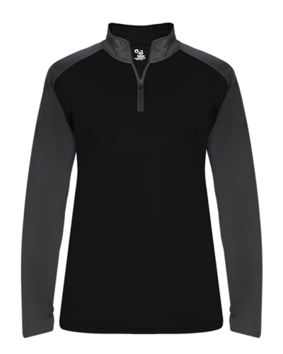 Badger 4008 Ultimate SoftLock Women's Sport Quarter-Zip Pullover