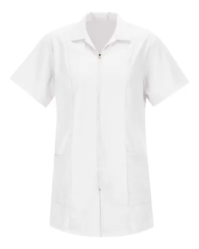 Red Kap KP43 Women's Zip Front Smock