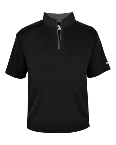 Badger 2199 Youth B-Core Short Sleeve Quarter-Zip