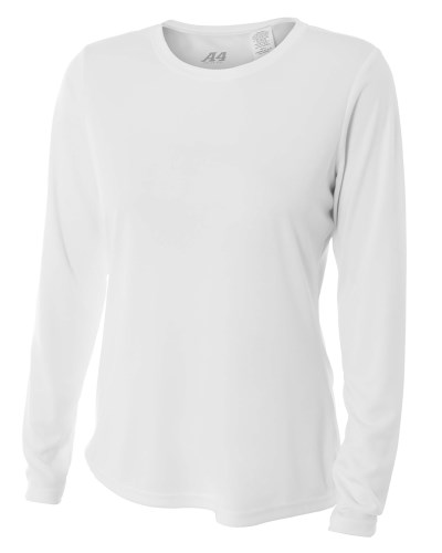 A4 NW3002 Ladies' Long Sleeve Cooling Performance Crew Shirt