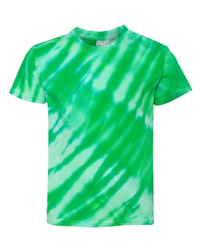 Dyenomite 20BTS Youth One Color Tiger Stripe T-Shirt