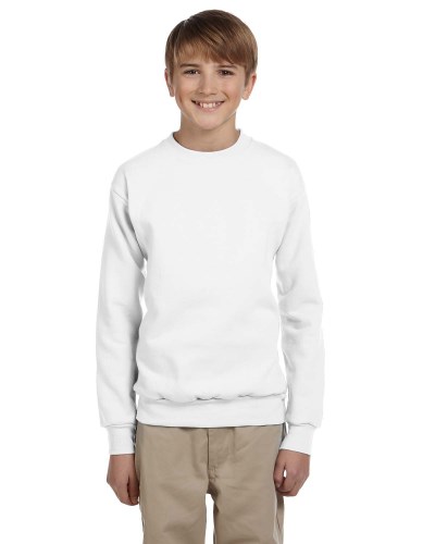 Hanes P360 Youth 7.8 oz. ComfortBlend® EcoSmart® 50/50 Fleece Crew