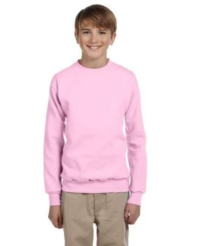 Hanes P360 Youth 7.8 oz. ComfortBlend® EcoSmart® 50/50 Fleece Crew