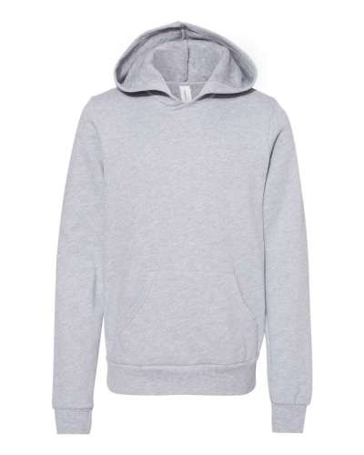 Bella + Canvas 3719Y Youth Sponge Fleece Hoodie