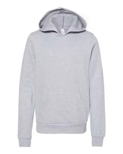 Bella + Canvas 3719Y Youth Sponge Fleece Hoodie
