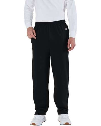 Champion P800 Adult 9 oz. Double Dry Eco® Open-Bottom Fleece Pant with Pockets