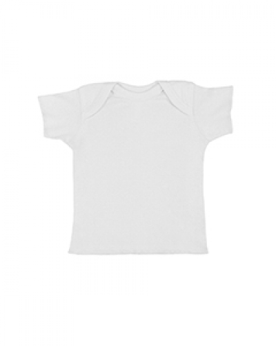 Rabbit Skins R3400 Infant Baby Rib Lap Shoulder T-Shirt