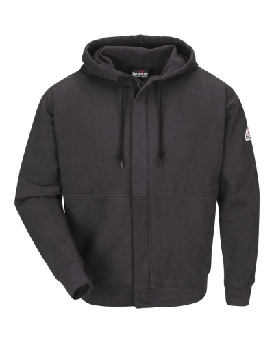 Bulwark SEH4 Zip-Front Hooded Sweatshirt